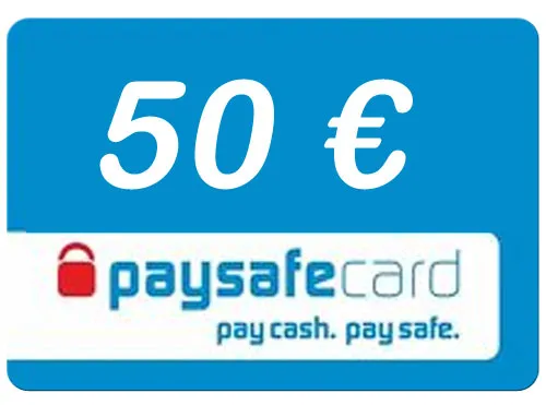 paysafecard Guthaben (50 Euro) [Code]