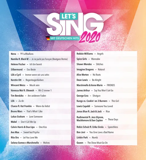 Let's Sing 2020 mit deutschen Hits {PlayStation 4}