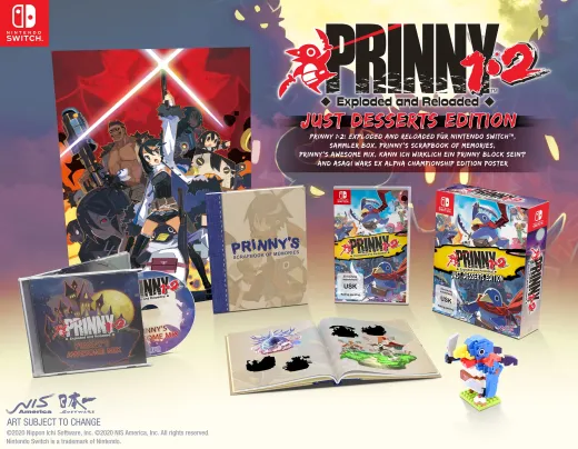 Prinny 1 • 2: Exploded and Reloaded [Just Desserts Edition] {Nintendo Switch}