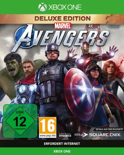 Marvel's Avengers [Deluxe Edition] {XBox ONE - kostenloses Upgrade auf XBox Series X}