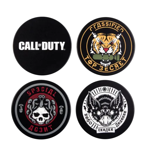 Call of Duty: Cold War "Badges" Untersetzer / Coaster Set