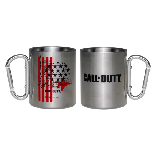 Call of Duty: Cold War "Stars & Stripes" Aluminium Tasse / Camping Mug