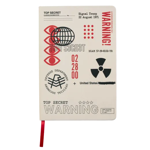 Call of Duty: Cold War "Top Secret Documents" Notizbuch