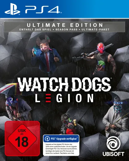Watch Dogs Legion [Ultimate Edition] (inkl. kostenlosem Upgrade auf PlayStation 5) {PlayStation 4}