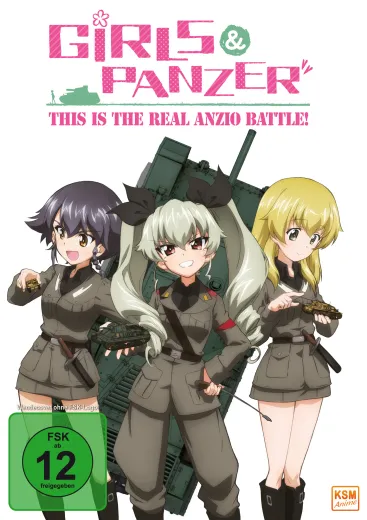 Girls und Panzer - This is the Real Anzio Battle! {DVD}