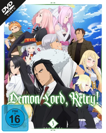 Demon Lord, Retry! - Vol. 3 (Ep. 9-12) {DVD}