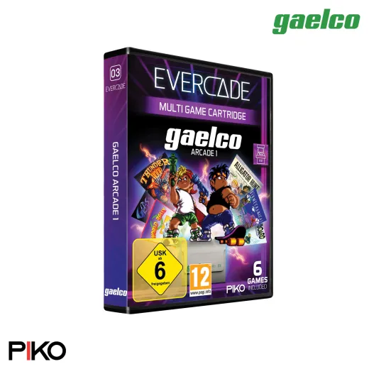 Blaze Evercade "Gaelco Arcade 1" Cartridge [V03]