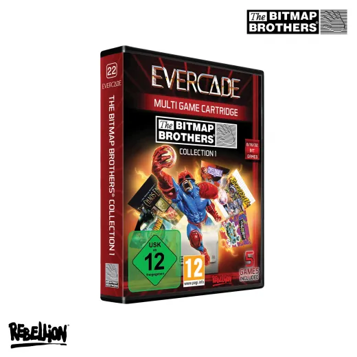 Blaze Evercade "The Bitmap Brothers Collection 1" Cartridge [R22]