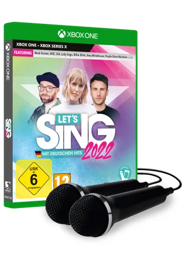 Let's Sing 2022 mit deutschen Hits [+ 2 Mics] {XBox Series X / XBox ONE}