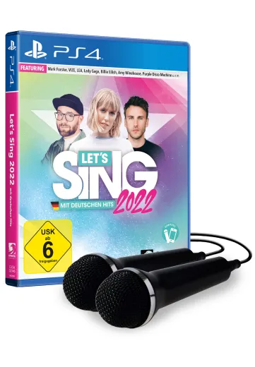 Let's Sing 2022 mit deutschen Hits [+ 2 Mics] {PlayStation 4}