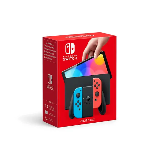 Nintendo Switch [Neon-Rot / Neon-Blau] (OLED-Modell)
