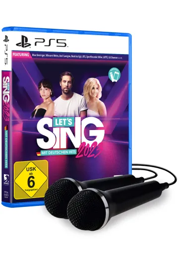 Let's Sing 2023 mit deutschen Hits [+ 2 Mics] {PlayStation 5}