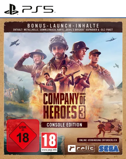 Company of Heroes 3 [Metal Case Launch Edition] {PlayStation 5}
