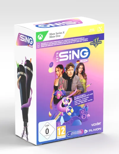 Let's Sing 2024 "German Version" [+ 2 Mikros] {XBox Series X / XBox ONE}