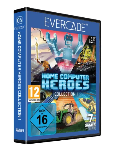 Blaze Evercade "Home Computer Heroes Collection 1" Cartridge [B05]
