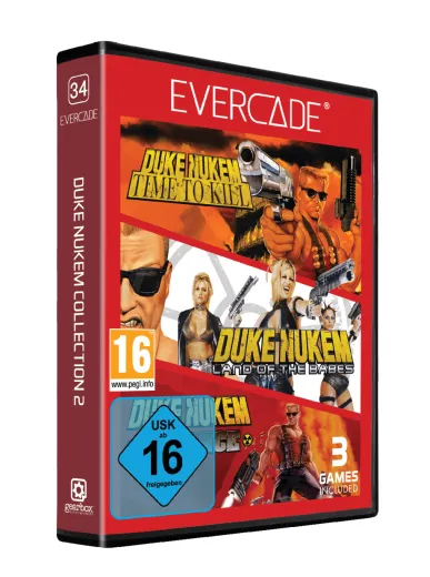 Blaze Evercade "Duke Nukem Collection 2" Cartridge [R34]