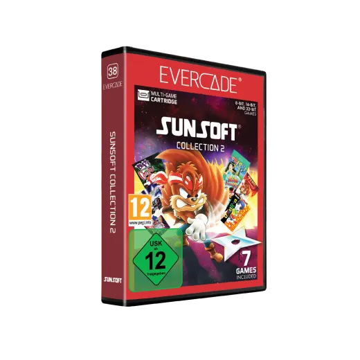 Blaze Evercade "Sunsoft Collection 2" Cartridge [R38]
