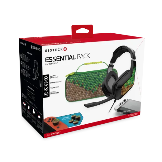 Gioteck Starter Pack / Essential Pack [Cube] {Nintendo Switch}