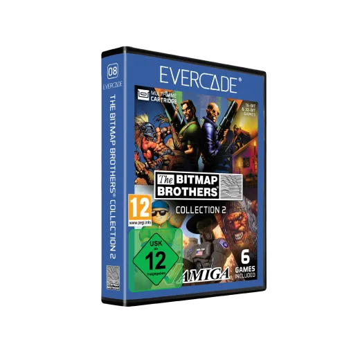 Blaze Evercade "The Bitmap Brothers Collection 2" Cartridge [B08]
