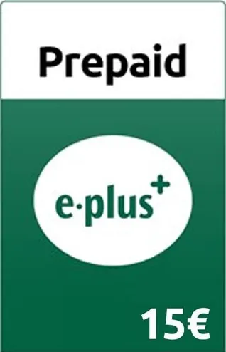 E-Plus Prepaid Guthaben [15 Euro]