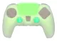 Silicone Skin + Grips + Touchpad Sticker "Glow In The Dark" {PlayStation 5}