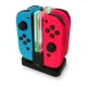 Nintendo Switch - LED-Ladestation (Halterung für 4 Joy-Con Controller)