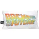 Rückseite des Kissen mit dem Schriftzug "Back to the Future"
