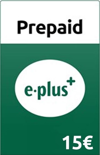 Euro] Prepaid E-Plus [15 Guthaben