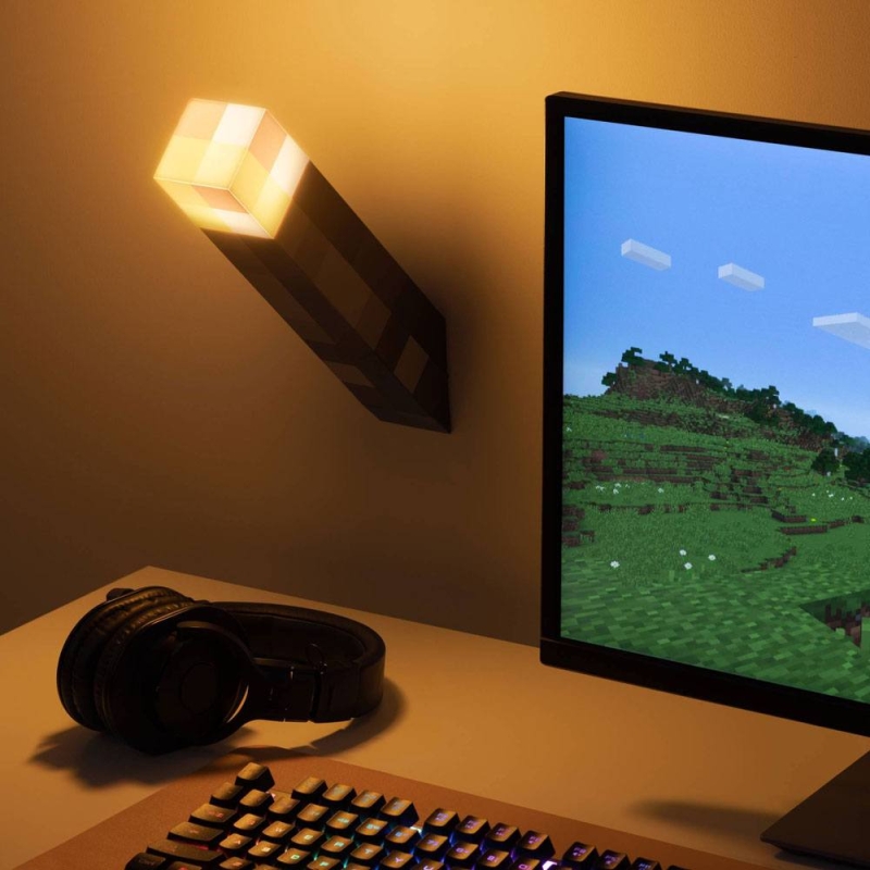 Minecraft Fackel Lampe