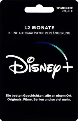 Disney+ Geschenkkarte / Code (12 Monate) [Deutschland]