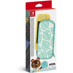 Nintendo Switch Lite - Tasche & -Schutzfolie [Animal Crossing: New Horizons Edition]