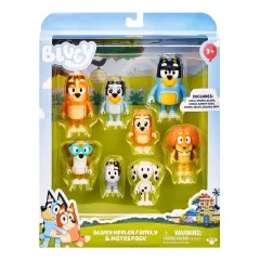 Bluey: Family & Friends (8er-Actionfiguren Pack)