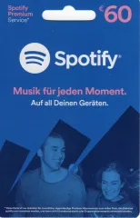 Spotify Guthaben (60 Euro) [Code]